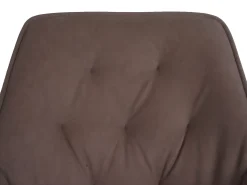 Silla de comedor MCW-L80 (juego de 6), marrón
