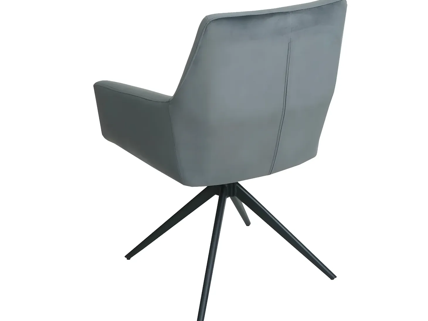Silla de comedor MCW-L91 (set de 2), gris oscuro