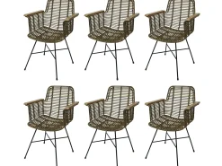 Silla de comedor MCW-M29 (juego de 6)