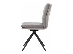 Silla de comedor MCW-M68 (juego de 6), gris