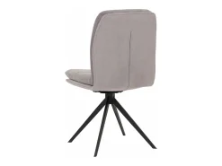 Silla de comedor MCW-M68 (juego de 6), gris