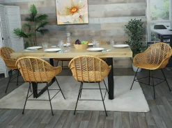 Silla de comedor MCW-M28 (juego de 6)