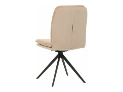 Silla de comedor MCW-M68 (juego de 2), beige