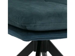 Silla de comedor MCW-M68 (juego de 2), azul