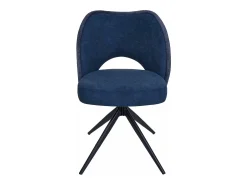 Silla de comedor MCW-N72 (juego de 6), azul