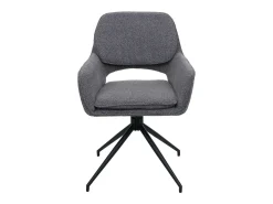 Silla de comedor MCW-N74 (juego de 6), gris