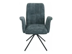 Silla de comedor MCW-N99 (juego de 6), azul-verde