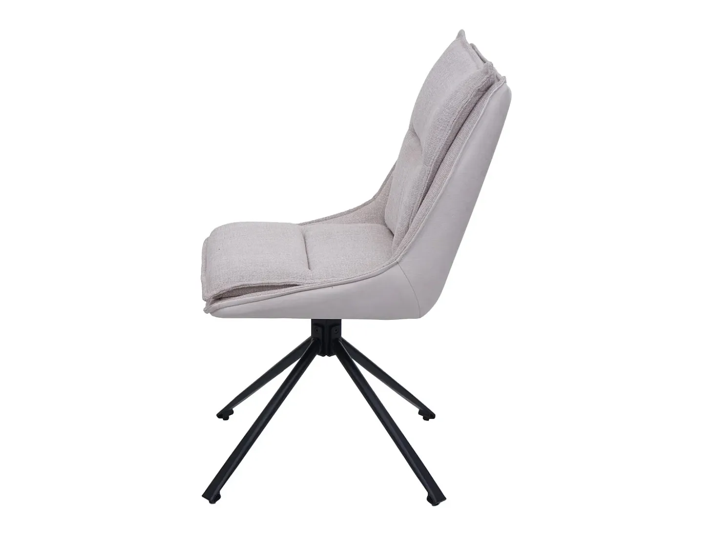 Silla de comedor MCW-N71 (juego de 6), crema-beige
