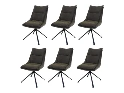 Silla de comedor MCW-N71 (juego de 6), verde