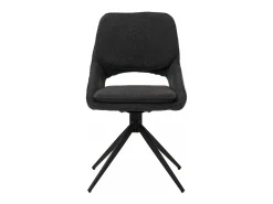 Silla de comedor MCW-N73 (juego de 2), gris oscuro