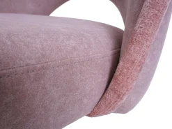 Silla de comedor MCW-N72 (juego de 6), rosa