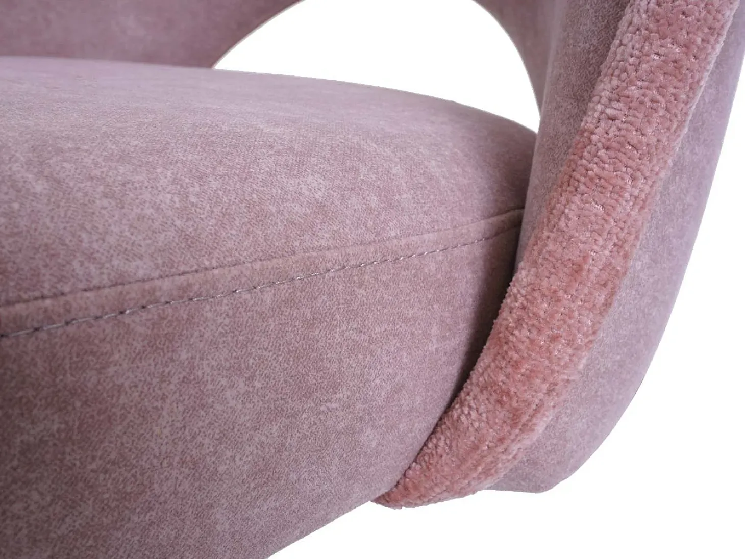 Silla de comedor MCW-N72 (juego de 6), rosa