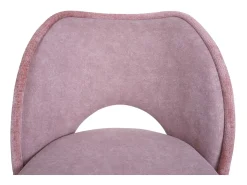 Silla de comedor MCW-N72 (juego de 6), rosa