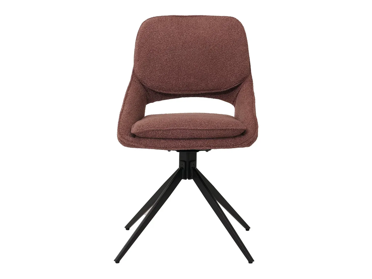 Silla de comedor MCW-N73 (juego de 2), marrón