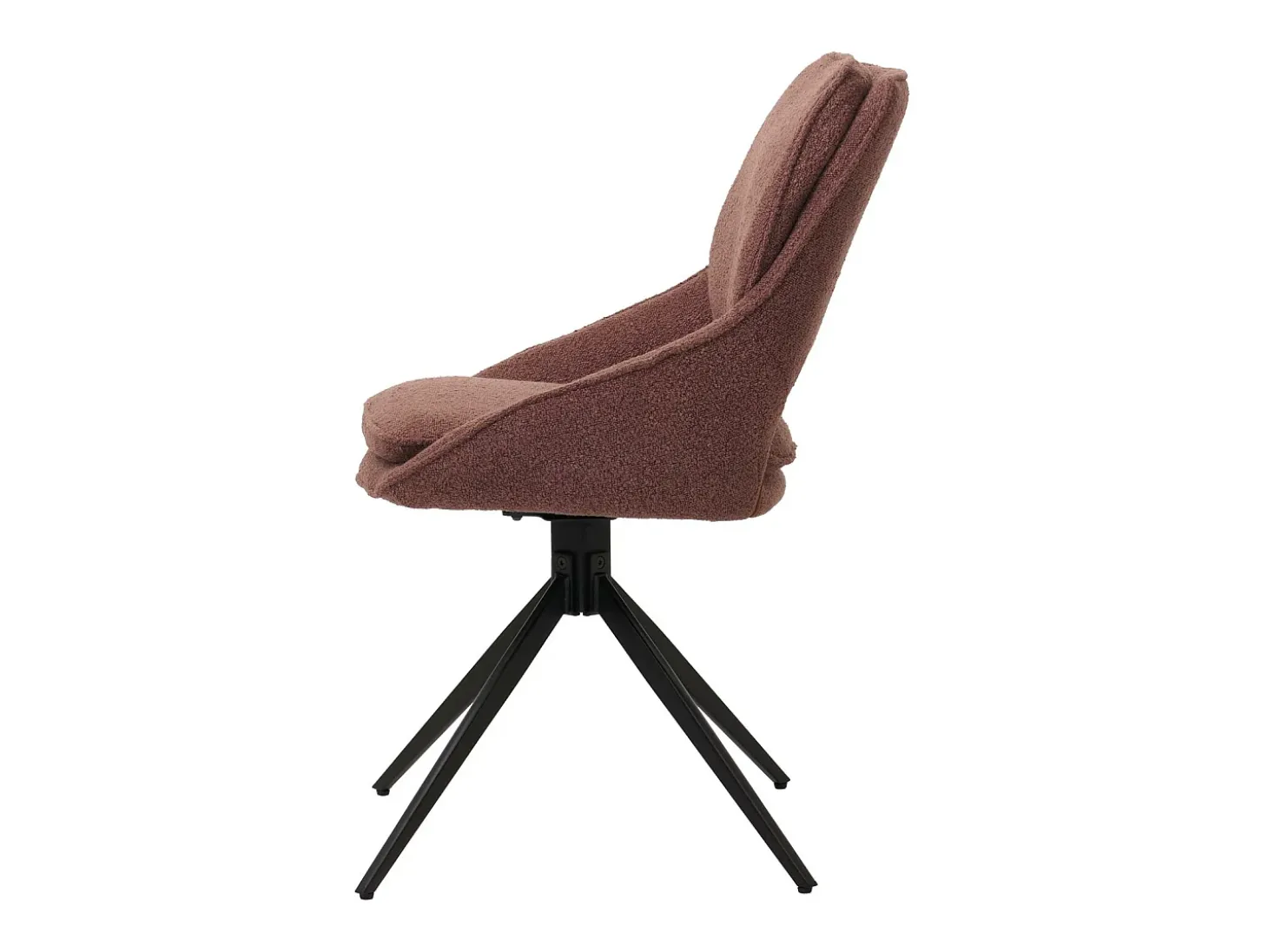 Silla de comedor MCW-N73 (juego de 2), marrón