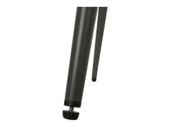 Silla de comedor MCW-N38 (juego de 6), antracita Cojín gris oscuro
