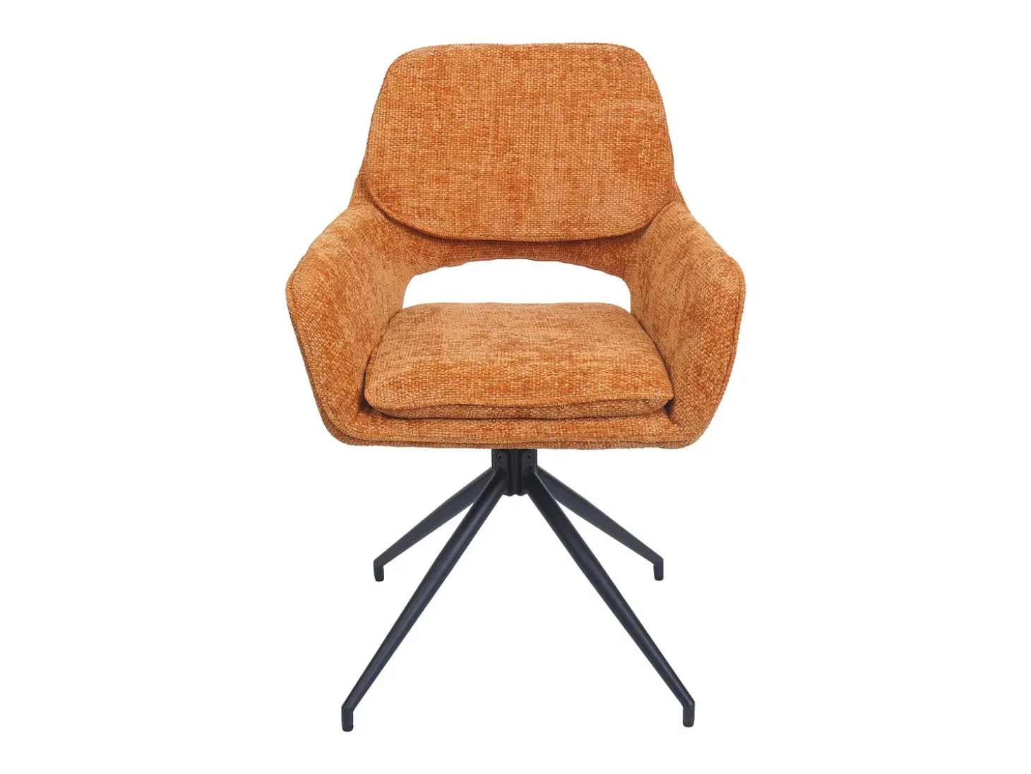Silla de comedor MCW-N74 (juego de 6), amarillo ocre