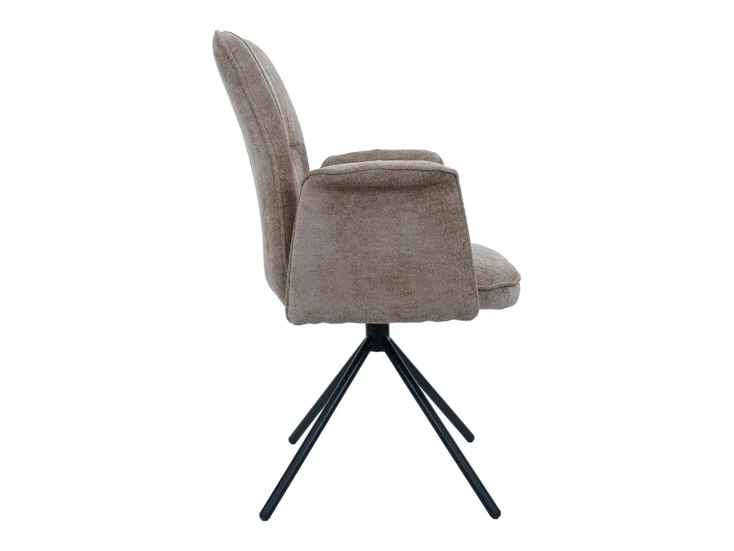 Silla de comedor MCW-N99 (juego de 6), marrón claro