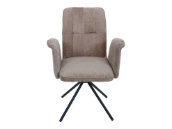 Silla de comedor MCW-N99 (juego de 6), marrón claro