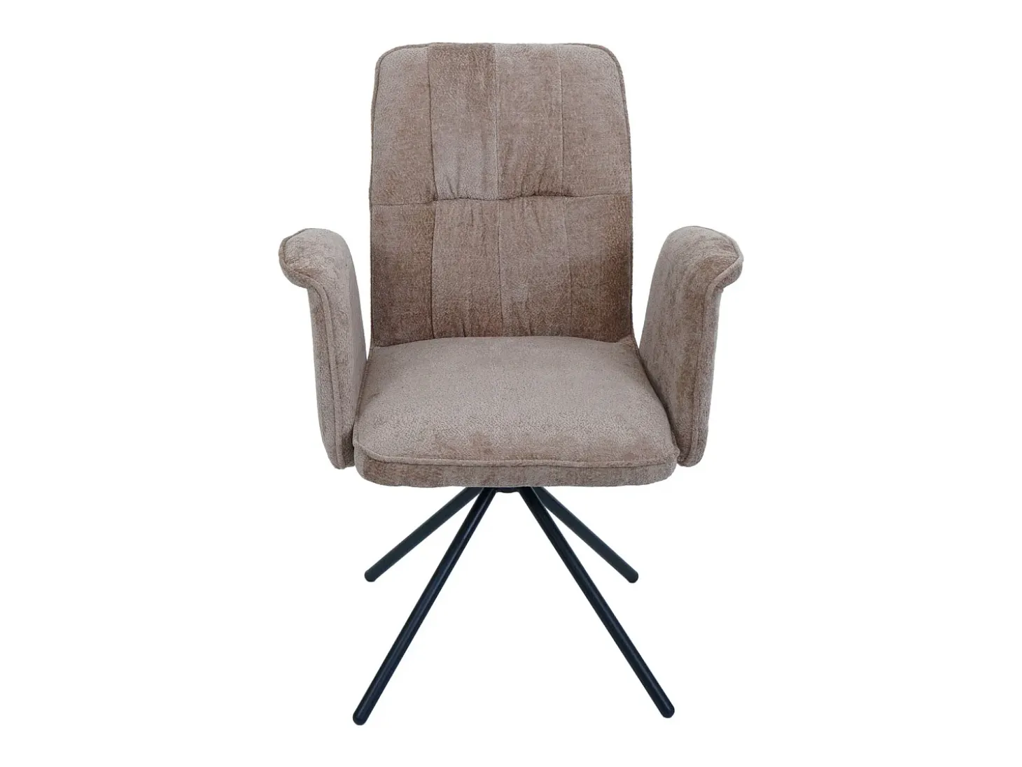 Silla de comedor MCW-N99 (juego de 6), marrón claro
