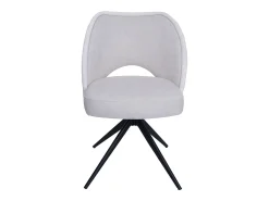 Silla de comedor MCW-N72 (juego de 6), crema