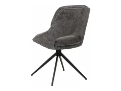 Silla de comedor MCW-N73 (set de 2), gris oscuro