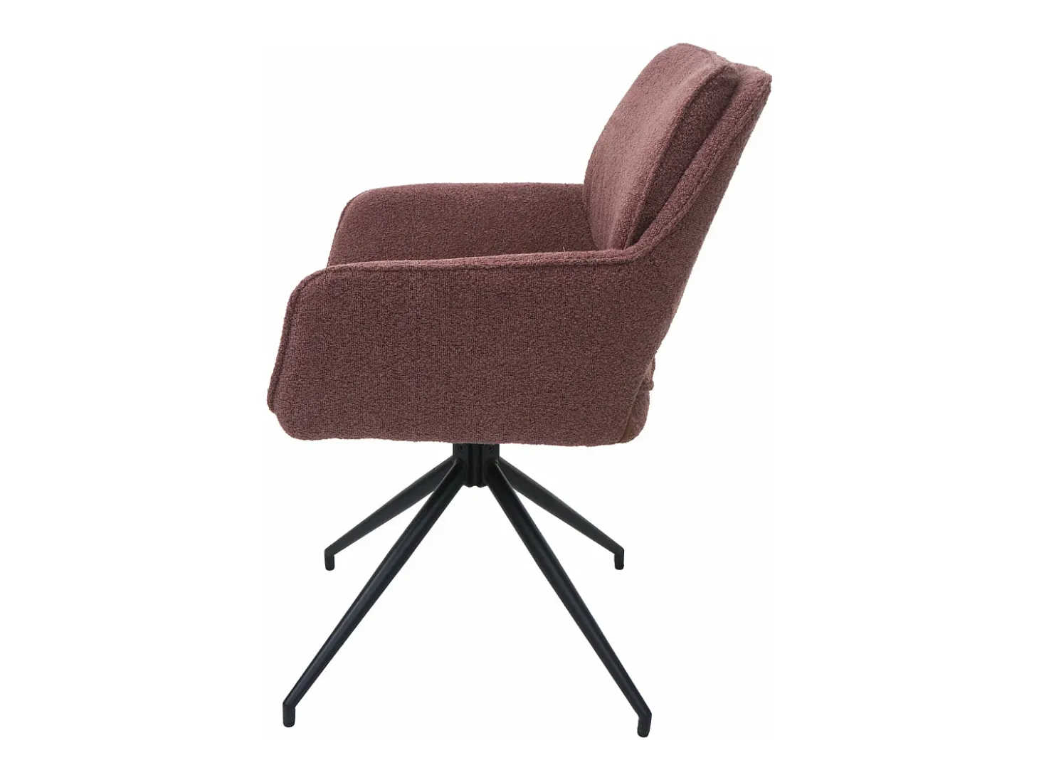 Silla de comedor MCW-N74 (set de 2), marrón claro