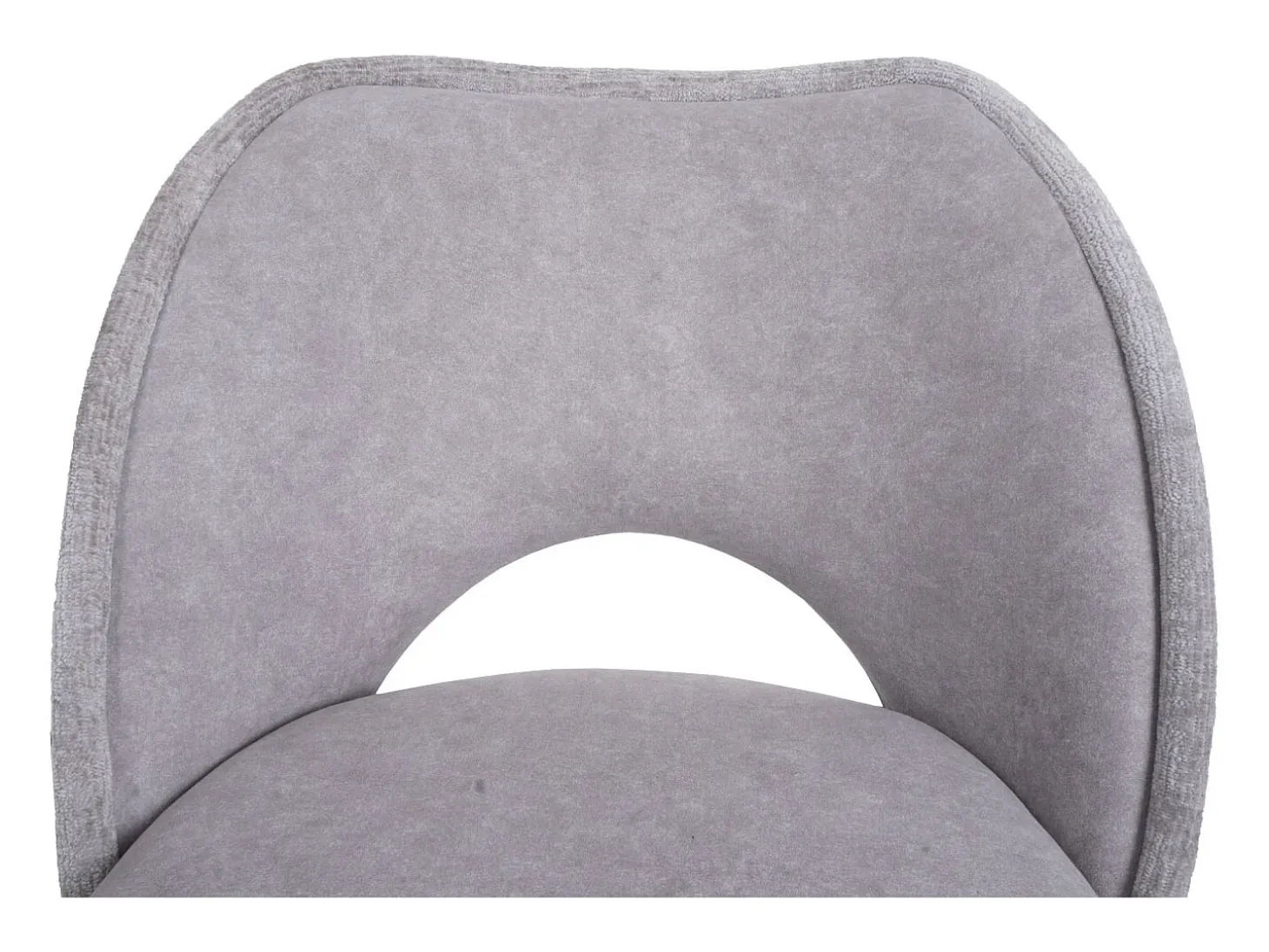 Silla de comedor MCW-N72 (set de 2), gris claro