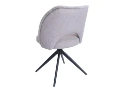 Silla de comedor MCW-N72 (set de 2), gris claro