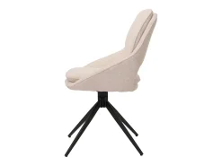 Silla de comedor MCW-N73 (set de 2), crema-beige