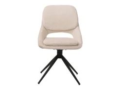Silla de comedor MCW-N73 (set de 2), crema-beige