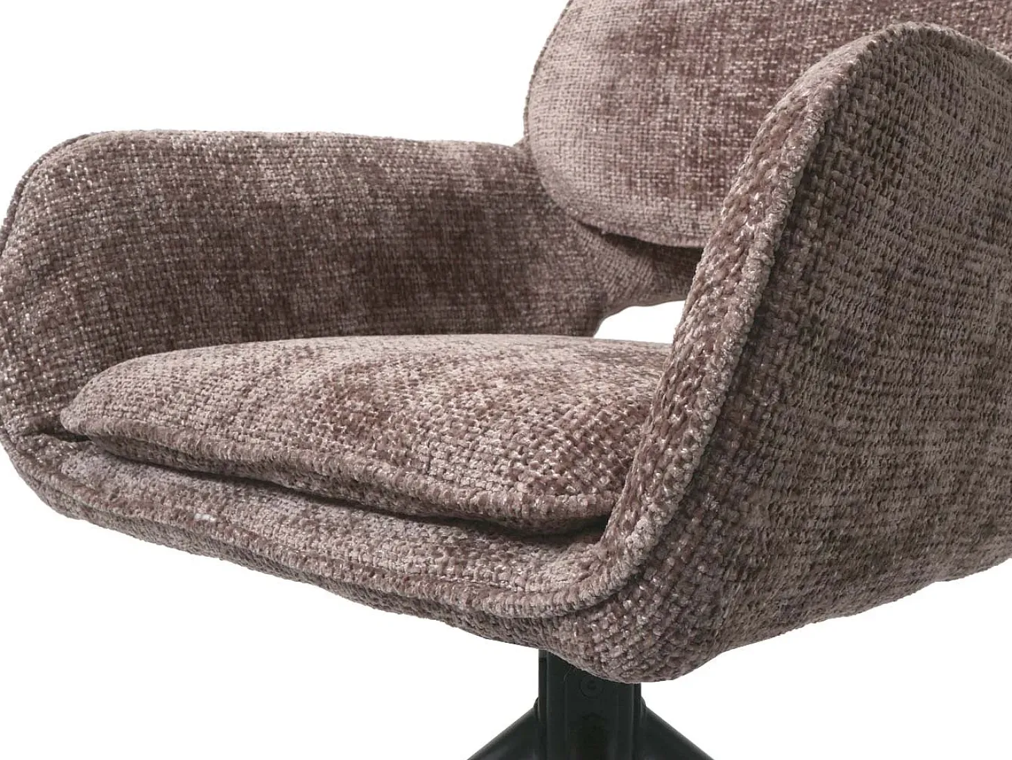 Silla de comedor MCW-N74 (set de 2), marrón