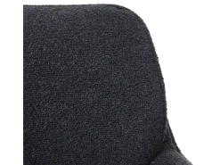 Silla de comedor MCW-N74 (set de 2), gris oscuro