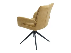 Silla de comedor MCW-O78, amarillo mostaza