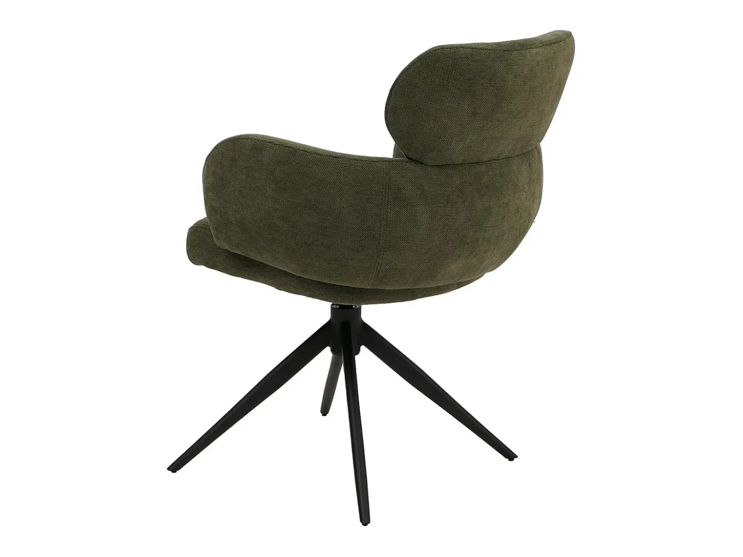 Silla de comedor MCW-O77, verde oliva
