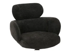 Silla de comedor MCW-O77 (juego de 6), antracita