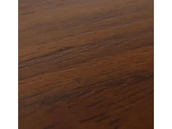 Silla de comedor MCW-O44 (juego de 6), aspecto nogal, negro
