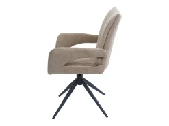 Silla de comedor MCW-O78 (juego de 6), marrón claro