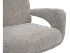 Silla de comedor MCW-O78 (juego de 6), marrón claro