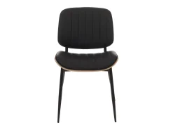 Silla de comedor MCW-O44 (juego de 6), natural, blanco
