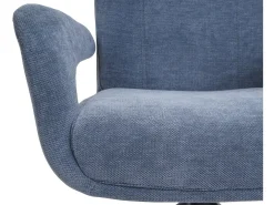 Silla de comedor MCW-O78 (juego de 6), gris azulado
