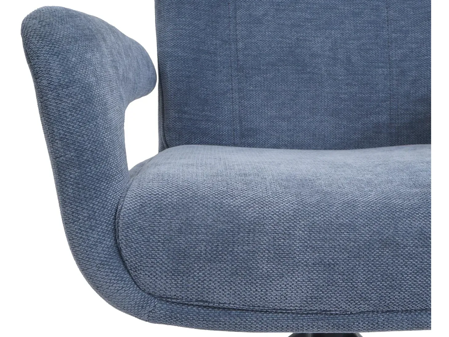 Silla de comedor MCW-O78 (juego de 6), gris azulado