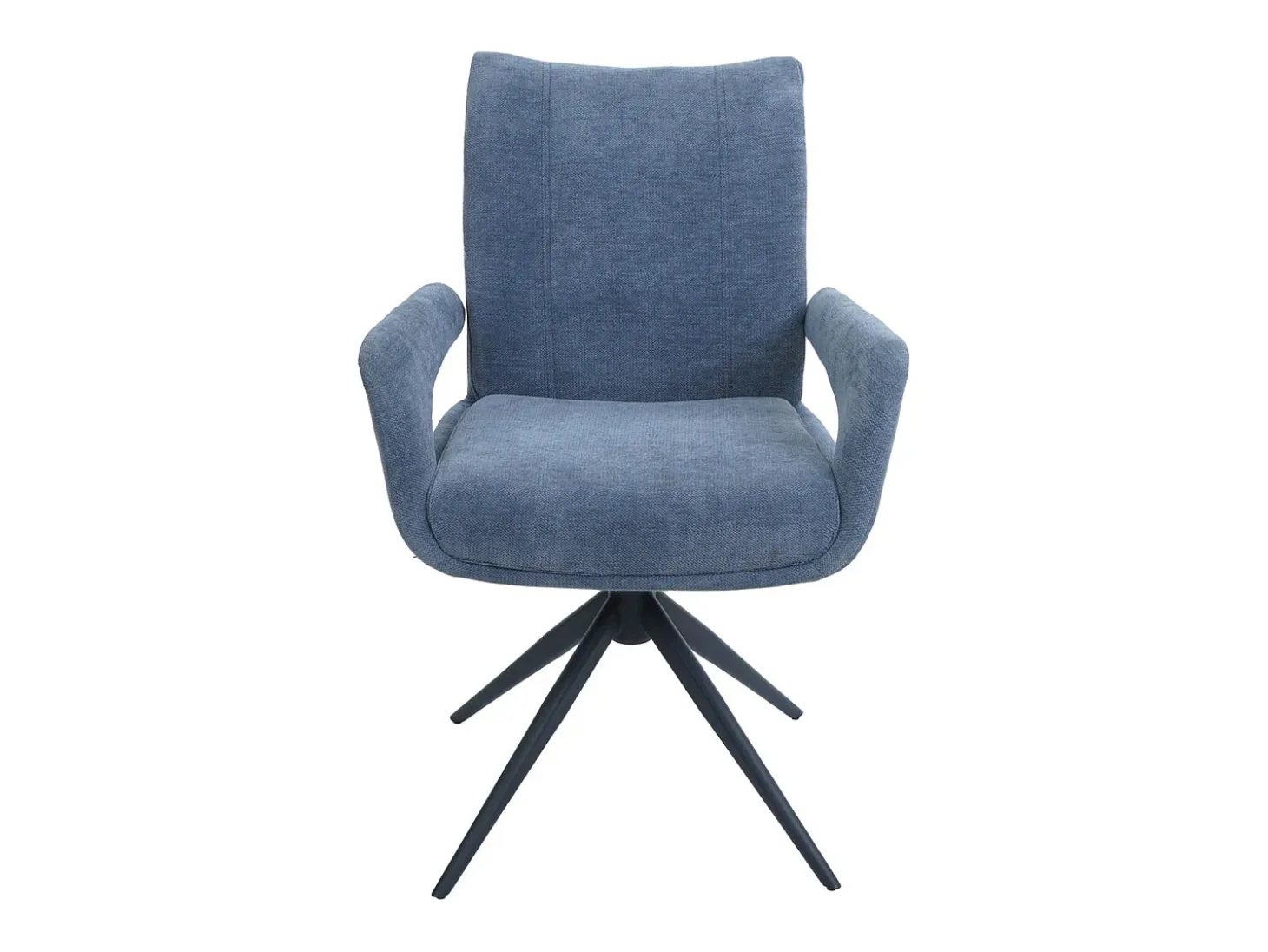 Silla de comedor MCW-O78 (juego de 6), gris azulado