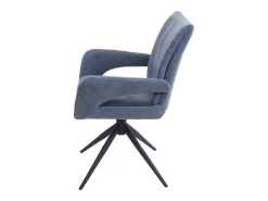 Silla de comedor MCW-O78 (juego de 6), gris azulado