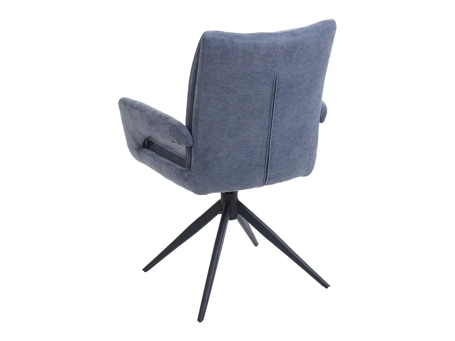 Silla de comedor MCW-O78 (juego de 6), gris azulado