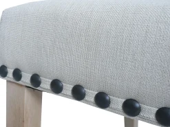Silla de comedor MCW-O66 (juego de 6), blanco
