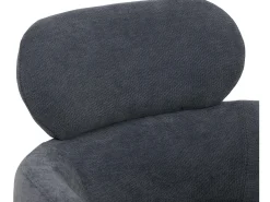 Silla de comedor MCW-O77 (juego de 6), gris azulado