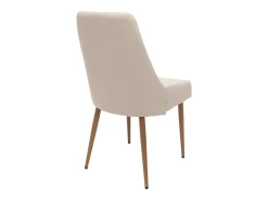 Silla de comedor MCW-O27 (juego de 6), beige