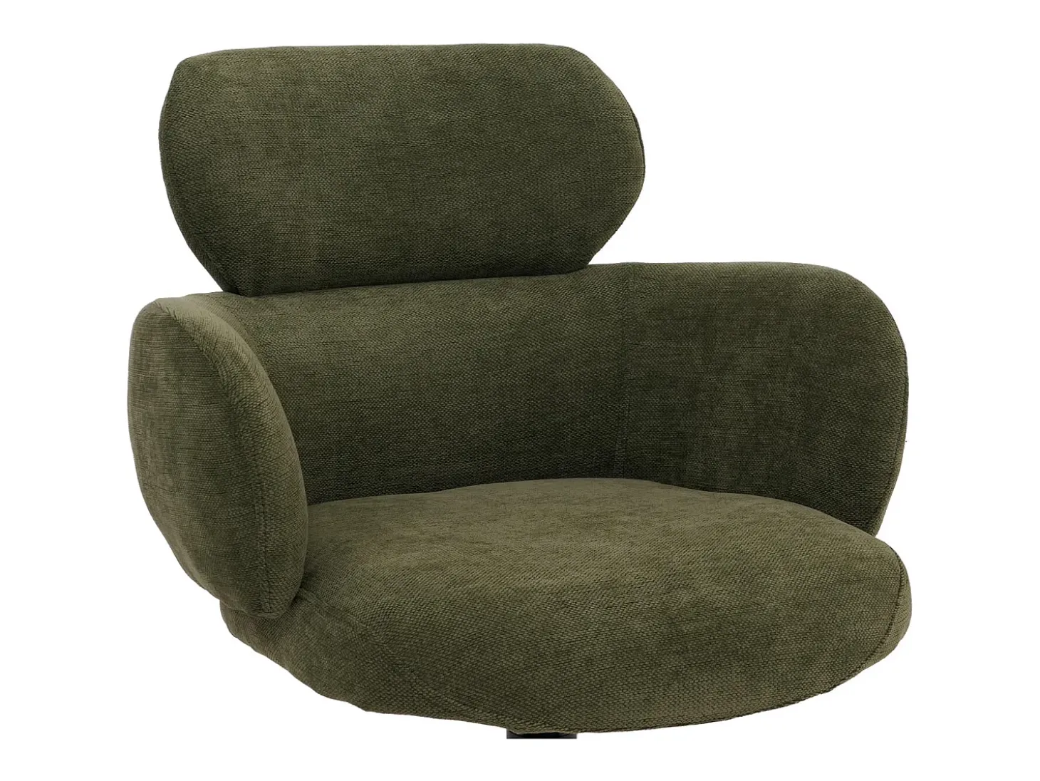 Silla de comedor MCW-O77 (juego de 6), verde oliva