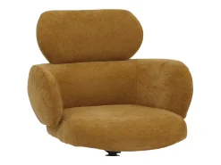 Silla de comedor MCW-O77 (juego de 6), amarillo mostaza